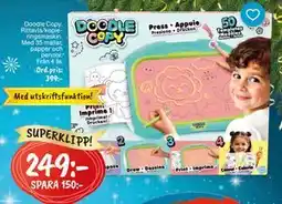 Leklust Doodle Copy. Rittavla/kopieringsmaskin., SEK 249 erbjuda