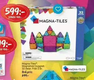 Leklust Magna-Magnetiskt byggset, SEK 599 erbjuda