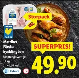 Lidl Matriket Färska kycklingben, SEK 49.9 erbjuda