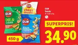 Lidl OLW Snacks, SEK 34.9 erbjuda