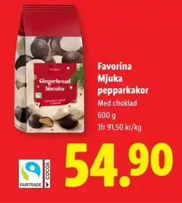 Lidl Favorina Mjuka pepparkakor, SEK 54.9 erbjuda