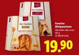 Lidl Favorina Minipanettone, SEK 19.9 erbjuda
