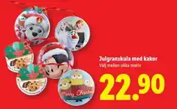 Lidl Julgranskula med kakor, SEK 22.9 erbjuda