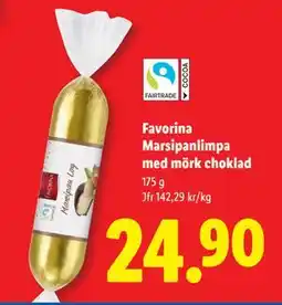 Lidl Favorina Marsipanlimpa med mörk choklad, SEK 24.9 erbjuda