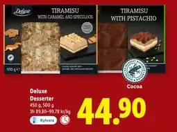 Lidl Deluxe Desserter, SEK 44.9 erbjuda