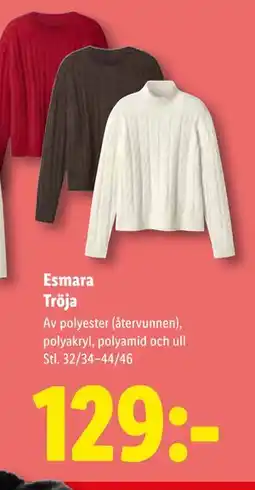 Lidl Esmara Tröja, SEK 129 erbjuda