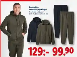 Lidl Esmara Men Sweatshirt/mjukisbyxa erbjuda
