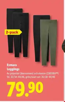 Lidl Esmara Leggings, SEK 79.9 erbjuda