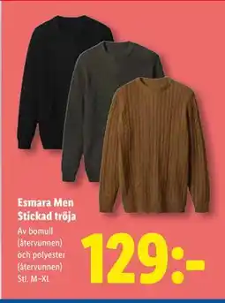 Lidl Esmara Men Stickad tröja, SEK 129 erbjuda