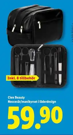 Lidl Cien Beauty Neccesär/manikyrset I läderdesign, SEK 59.9 erbjuda