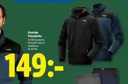 Lidl Parkside Fleecejacka, SEK 149 erbjuda