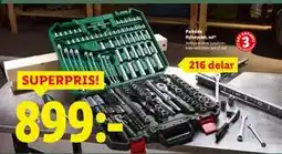 Lidl Parkside Hylsnyckel, set, SEK 899 erbjuda