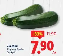 Lidl Zucchini, SEK 7.9 erbjuda