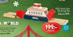 Leklust BRIO World Färja, SEK 199 erbjuda