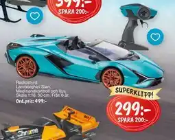 Leklust Radiostyrd Lamborghini Sian, SEK 299 erbjuda