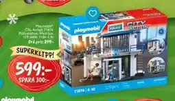 Leklust Playmobil City Action 71874 Polisstation, SEK 599 erbjuda