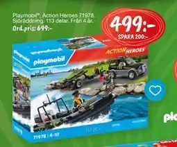 Leklust Playmobil Action Heroes 71978, SEK 499 erbjuda