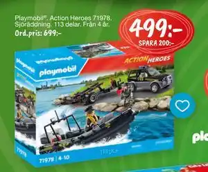 Leklust Playmobil Action Heroes 71978, SEK 499 erbjuda