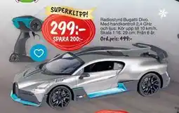 Leklust Radiostyrd Bugatti Divo, SEK 299 erbjuda
