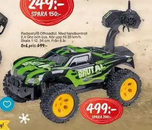 Leklust Radiostyrd Offroadbil, SEK 499 erbjuda