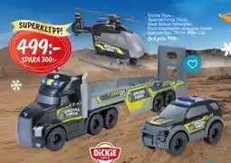 Leklust Dickie Toys Special Force Truck, SEK 499 erbjuda