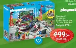 Leklust Playmobil City Action 70168 Skatepark, SEK 499 erbjuda