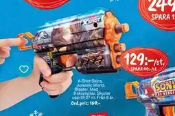 Leklust X-Shot Skins. Jurassic World. Blaster., SEK 129 erbjuda