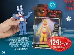 Leklust Five Nights At Freddy's Samlarfigur, SEK 129 erbjuda