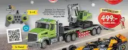 Leklust Speedcar 2-i-1 Radiostyrd biltransport och grävmaskin, SEK 499 erbjuda