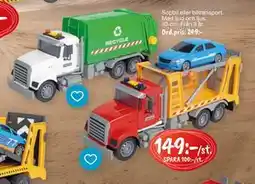 Leklust Sopbil eller biltransport, SEK 149 erbjuda