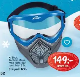 Leklust X-Shot Tactical Mask, SEK 149 erbjuda