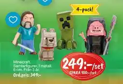 Leklust Minecraft Samlarfigurer, SEK 249 erbjuda