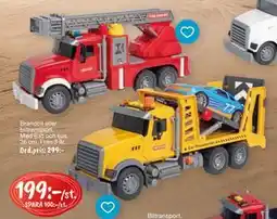 Leklust Brandbil eller biltransport, SEK 199 erbjuda