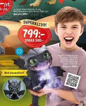 Leklust RealFX. Draktränaren Tandlöse., SEK 799 erbjuda