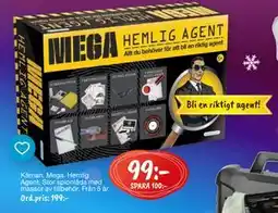 Leklust Kärnan Mega Hemlig Agent, SEK 99 erbjuda