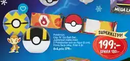 Leklust Pokémon. Clip 'N' Go Belt Set, SEK 199 erbjuda