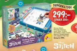 Leklust Disney Stitch. Ritskola med ljusbord, SEK 299 erbjuda