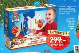 Leklust Paw Patrol. Ritskola med projektor, SEK 299 erbjuda