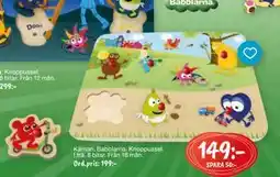 Leklust Kärnan. Babblarna Knoppussel, SEK 149 erbjuda