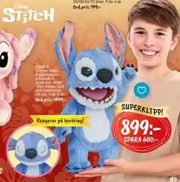 Leklust RealFX Disney Stitch Puppetronic, SEK 899 erbjuda