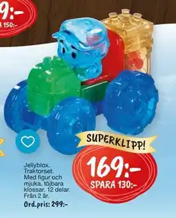 Leklust Jellyblox Traktorset, SEK 169 erbjuda