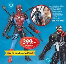 Leklust Marvel Spider-Man. Venom Versus Spider-Man Liquid Shifter, SEK 399 erbjuda