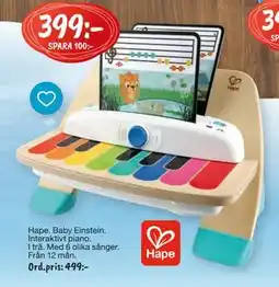 Leklust Hape. Baby Einstein Interaktivt piano, SEK 399 erbjuda