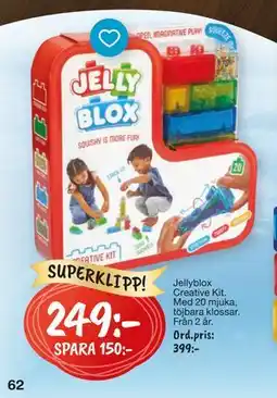 Leklust Jellyblox Creative Kit, SEK 399 erbjuda