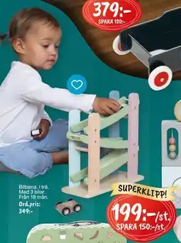 Leklust Bilbana I trä, SEK 199 erbjuda