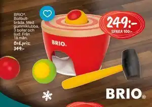 Leklust BRIO Bollbultbräda, SEK 249 erbjuda