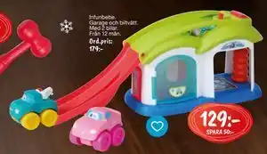 Leklust Infunbebe Garage och biltvätt, SEK 129 erbjuda