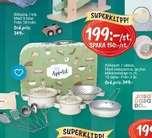 Leklust Köksset I väska, SEK 199 erbjuda