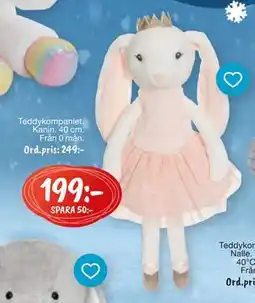 Leklust Teddykompaniet Kanin, SEK 199 erbjuda