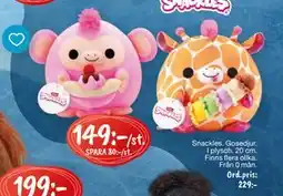 Leklust Snackles. Gosedjur., SEK 149 erbjuda